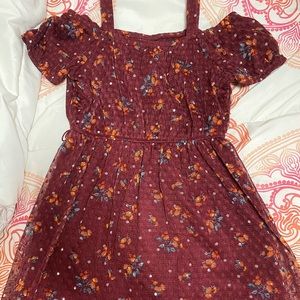 Children’s place size 8 maroon dress